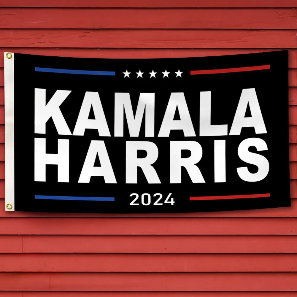 Kamala Harris 2024 Flag 3X5 Ft Kamala Harris 2024 US Presidential Election Flags Polyester Indoor Outdoor Banner Home Decoration