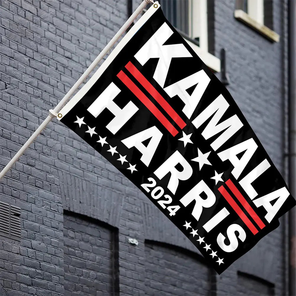 Kamala Harris 2024 Flag 3X5 Ft Kamala Harris 2024 US Presidential Election Flags Polyester Indoor Outdoor Banner Home Decoration