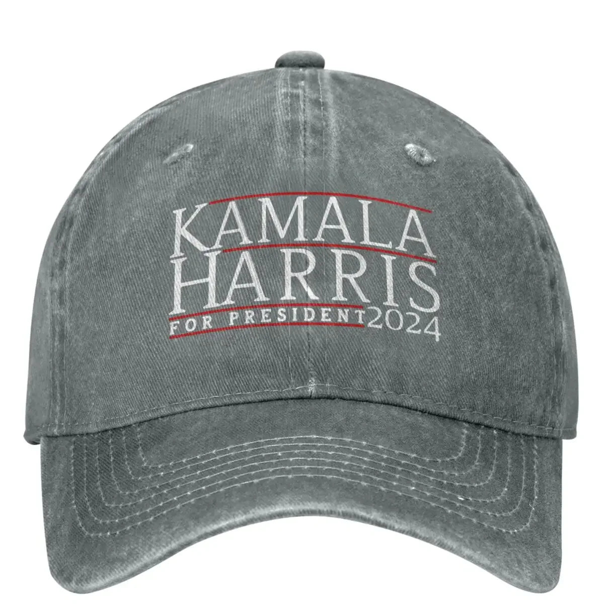 2024 Kamala Harris President Election Baseball Cap Merchandise Vintage Distressed Washed Casquette Headwear Soft Hats Cap