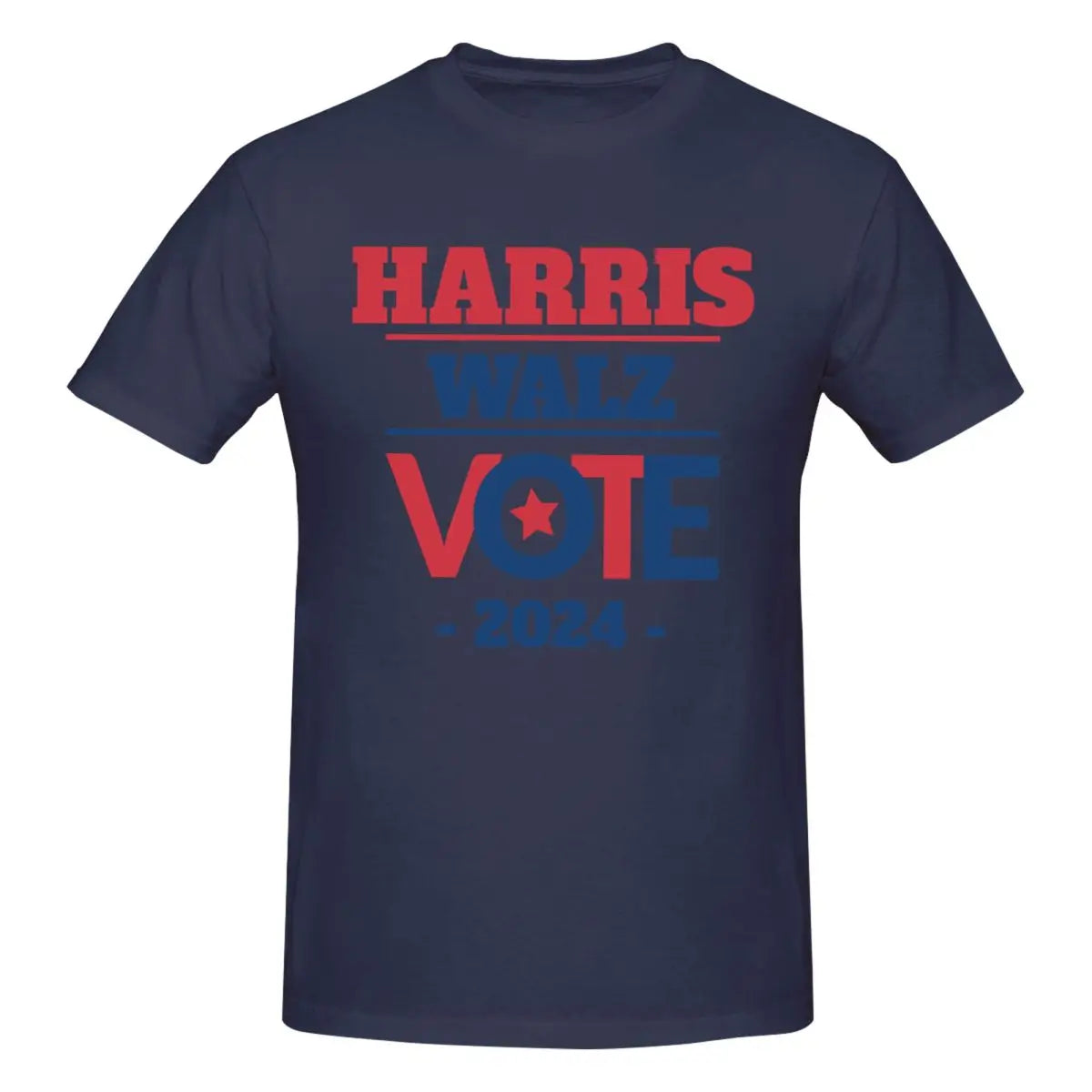 Kamala Harris Harris Walz 2024 Vote T Shirts Graphic Y2K Anime Tees T Shirt for Men Women Clothing