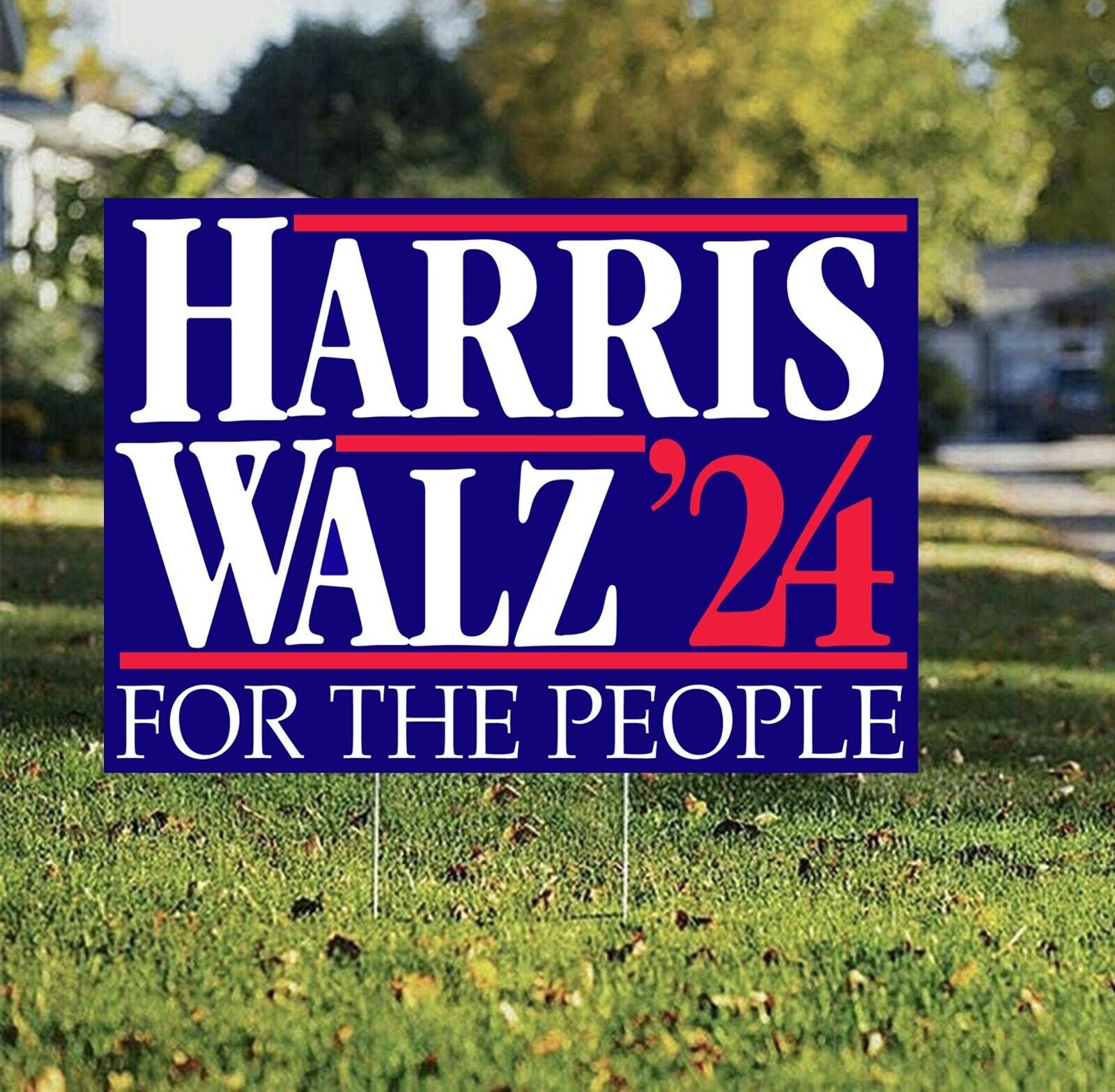 Harris Walz Yard Sign Harris Walz 2024 Yard Sign Kamala Harris Yard Sign Walz