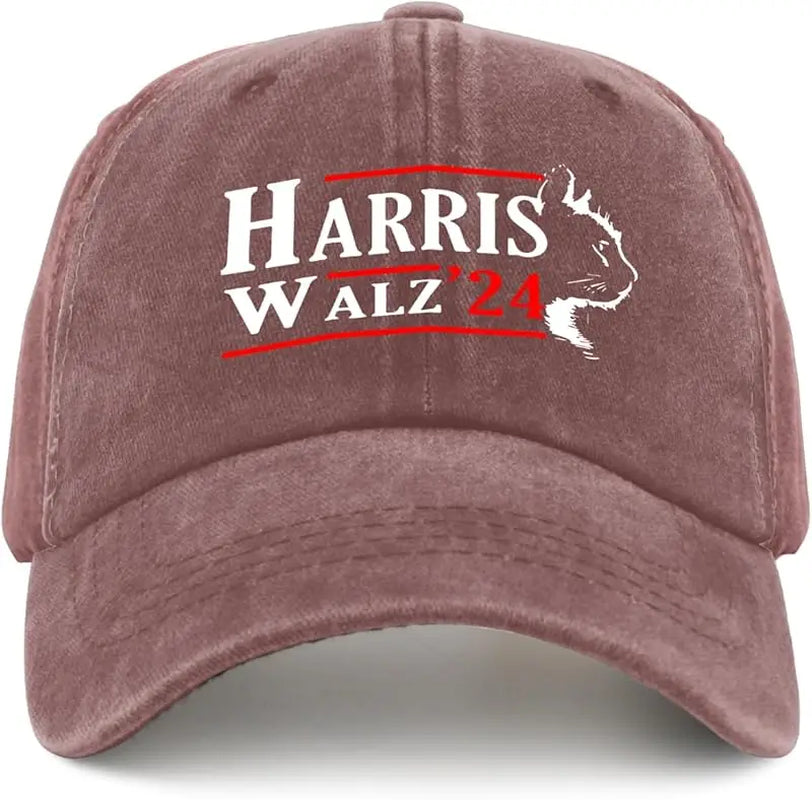 Kamala Harris Waltz Walz 2024 Presidential Hat Men Funny Mesh Hats for Summer