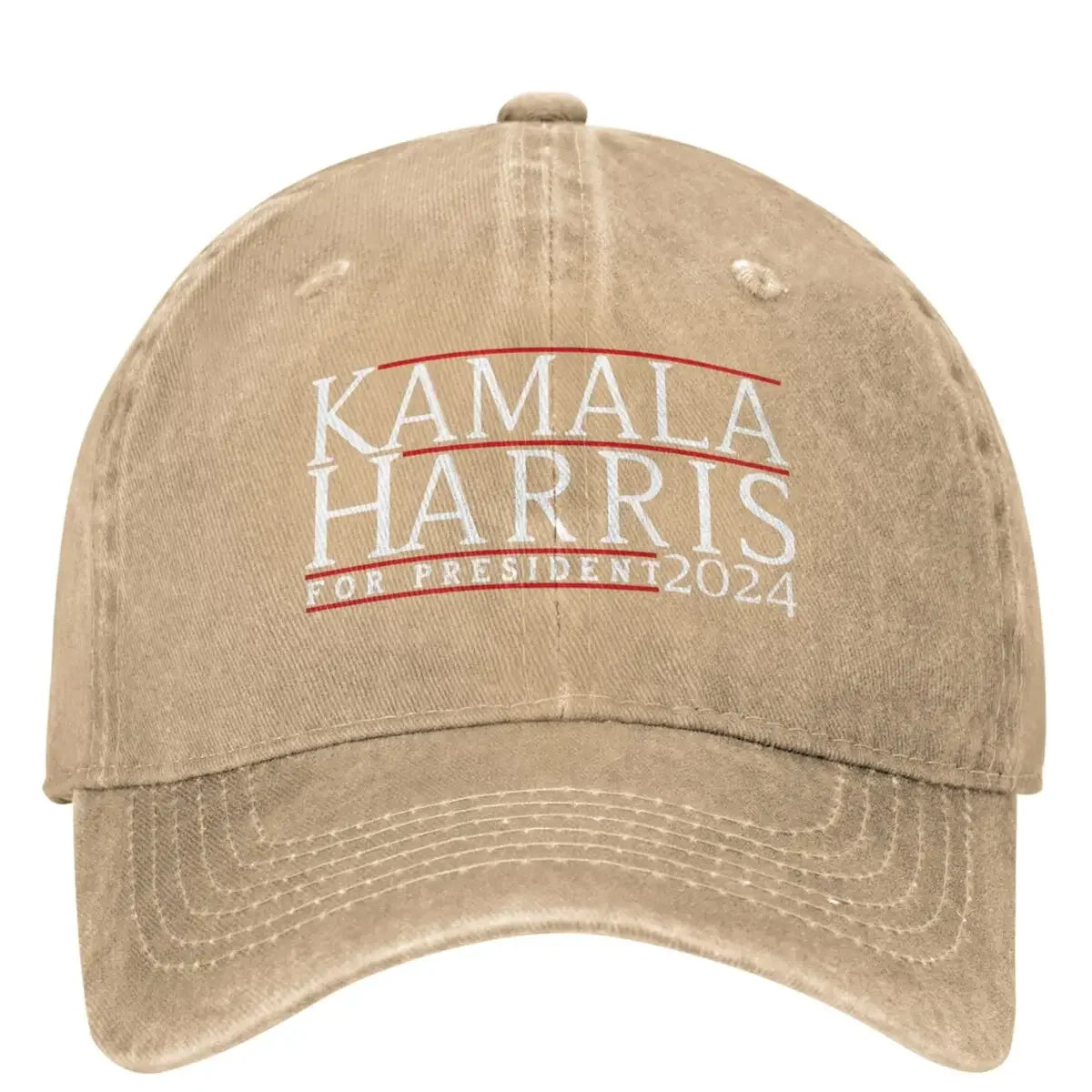 2024 Kamala Harris President Election Baseball Cap Merchandise Vintage Distressed Washed Casquette Headwear Soft Hats Cap