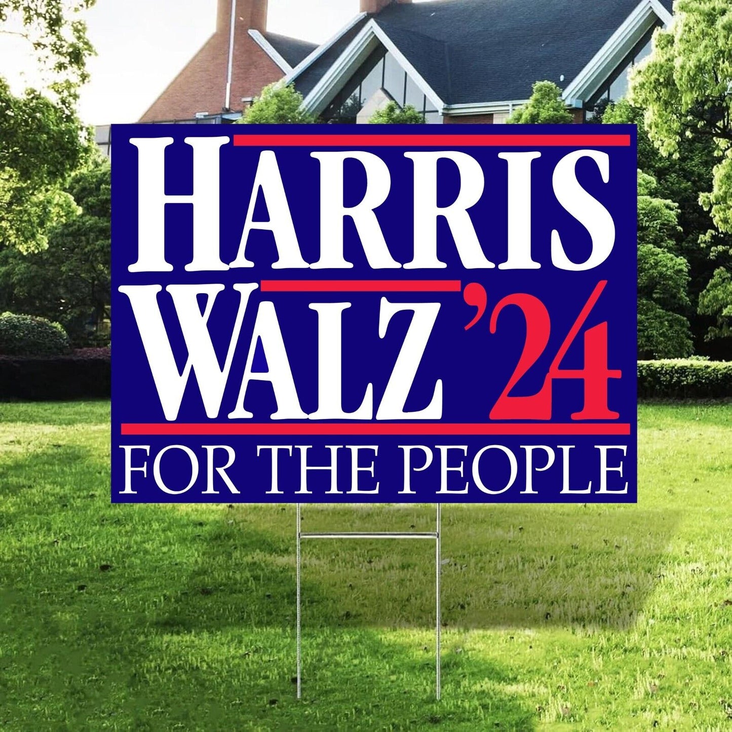 Harris Walz Yard Sign Harris Walz 2024 Yard Sign Kamala Harris Yard Sign Walz