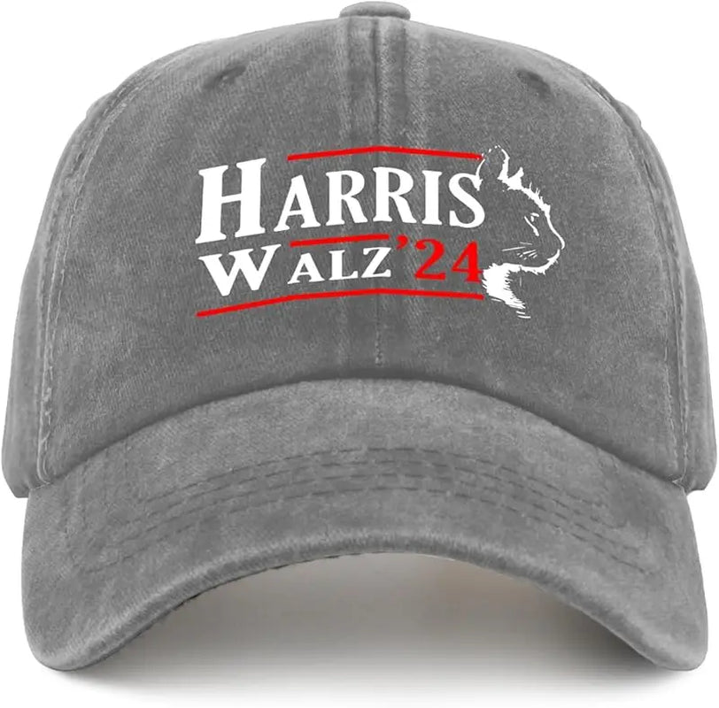 Kamala Harris Waltz Walz 2024 Presidential Hat Men Funny Mesh Hats for Summer