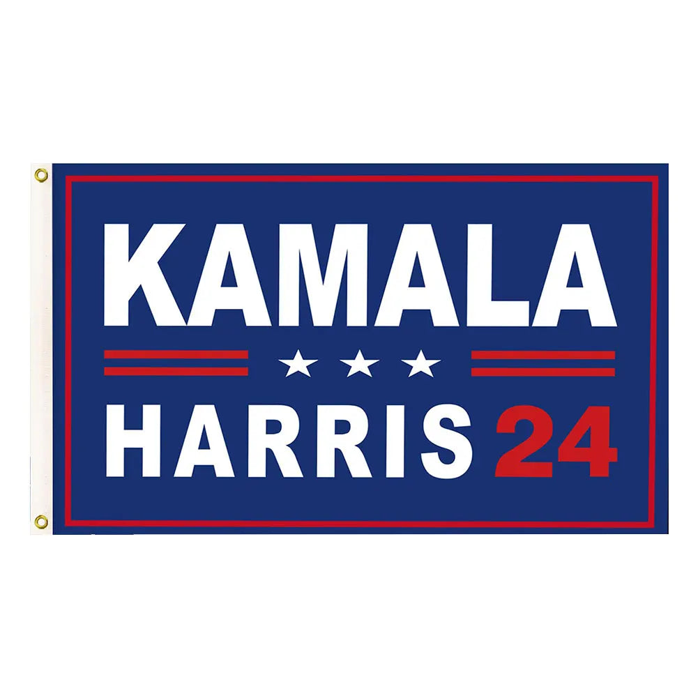 Kamala Harris 2024 Flag 3X5 Ft Kamala Harris 2024 US Presidential Election Flags Polyester Indoor Outdoor Banner Home Decoration