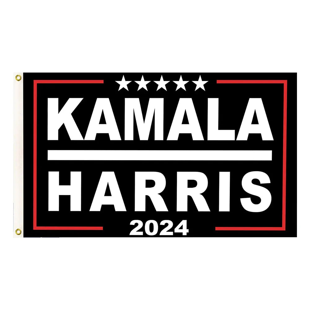 Kamala Harris 2024 Flag 3X5 Ft Kamala Harris 2024 US Presidential Election Flags Polyester Indoor Outdoor Banner Home Decoration