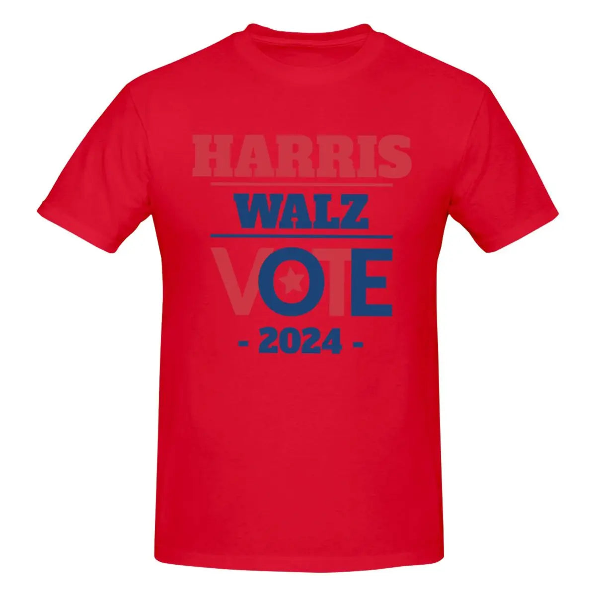 Kamala Harris Harris Walz 2024 Vote T Shirts Graphic Y2K Anime Tees T Shirt for Men Women Clothing