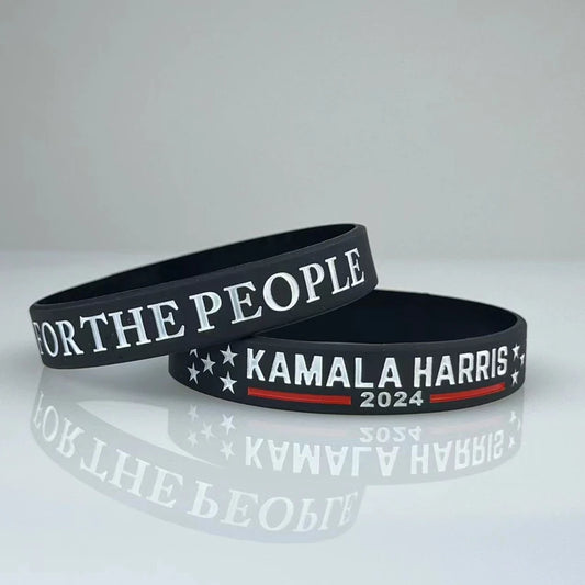 Wristbands Kamala Harris Merchandise President Vote Campaign Bracelet Kamala Harris 2024 Presidential Election Bracelets