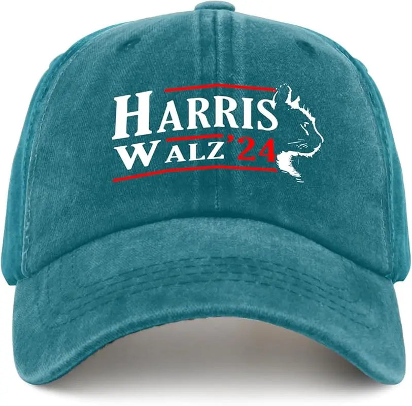 Kamala Harris Waltz Walz 2024 Presidential Hat Men Funny Mesh Hats for Summer