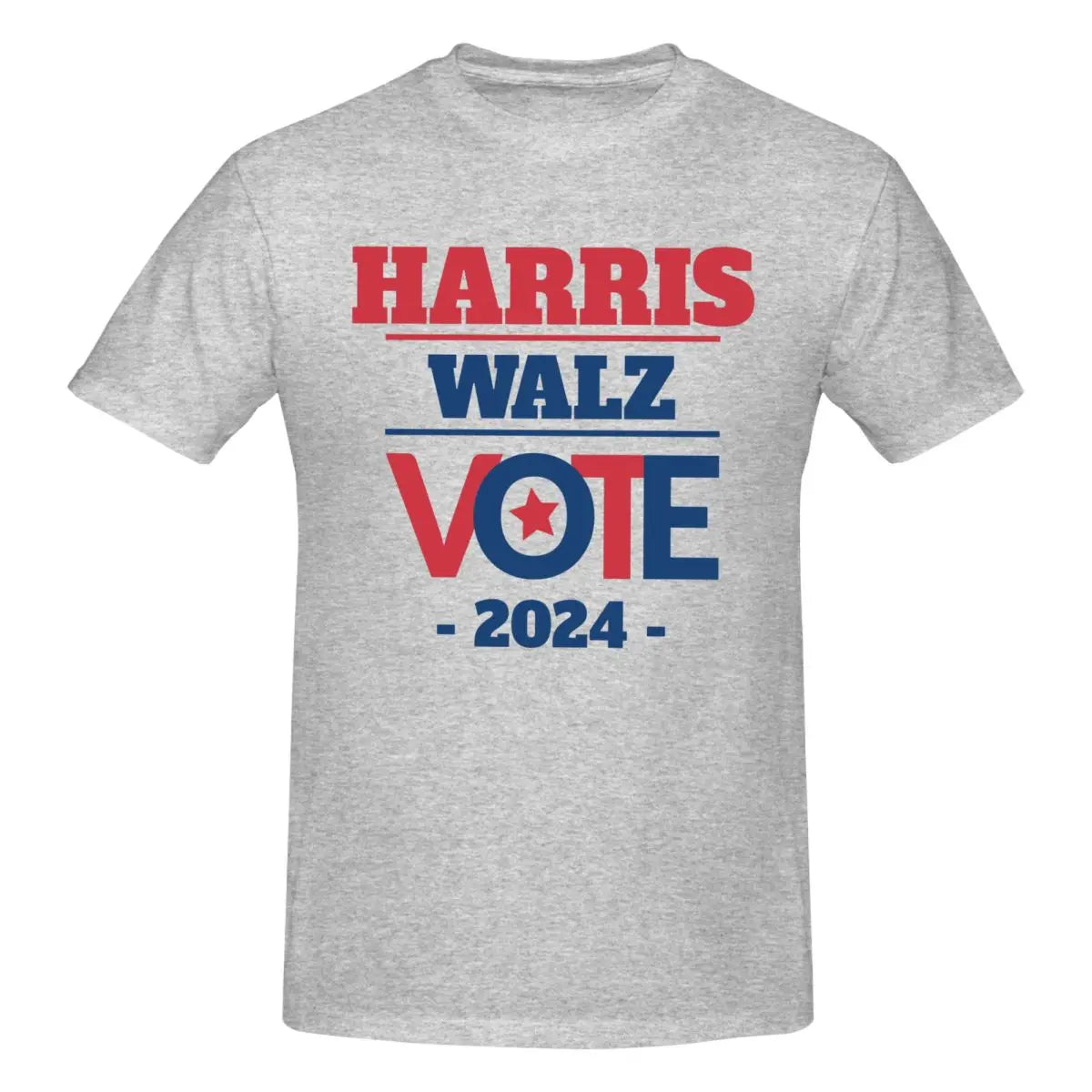 Kamala Harris Harris Walz 2024 Vote T Shirts Graphic Y2K Anime Tees T Shirt for Men Women Clothing