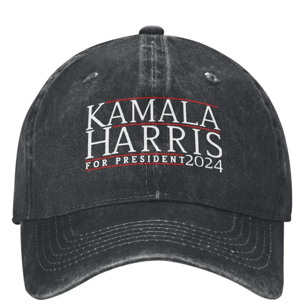 2024 Kamala Harris President Election Baseball Cap Merchandise Vintage Distressed Washed Casquette Headwear Soft Hats Cap