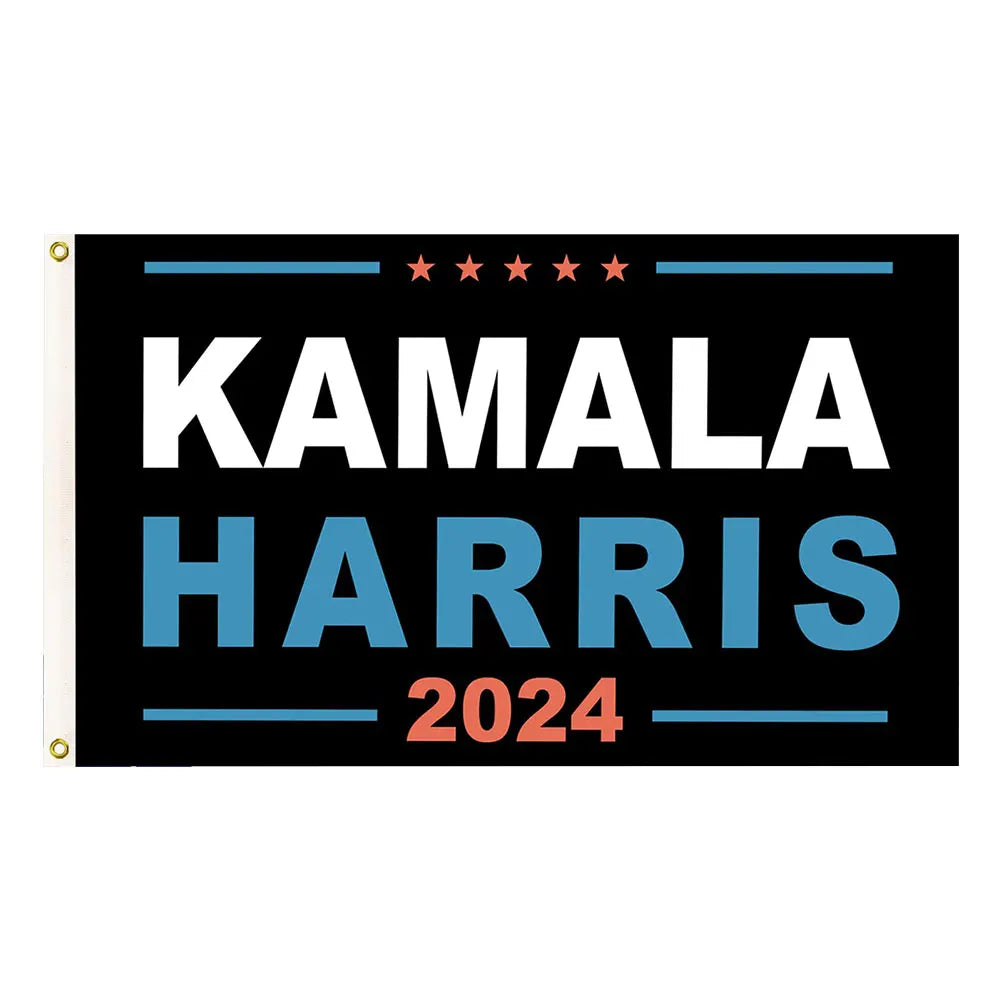 Kamala Harris 2024 Flag 3X5 Ft Kamala Harris 2024 US Presidential Election Flags Polyester Indoor Outdoor Banner Home Decoration