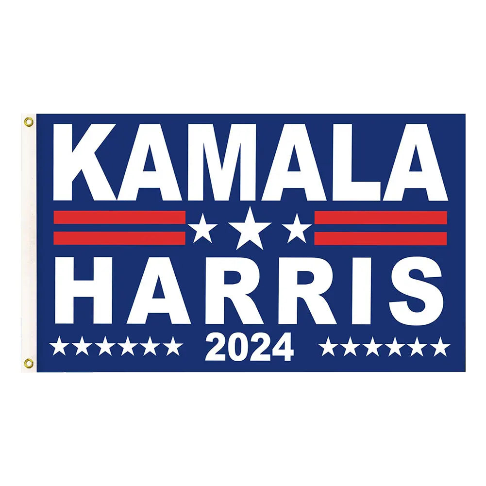 Kamala Harris 2024 Flag 3X5 Ft Kamala Harris 2024 US Presidential Election Flags Polyester Indoor Outdoor Banner Home Decoration